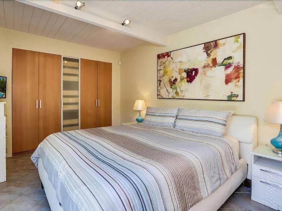 Serene 4 Bed 3 Bath Heated Pool Natural Backyard Heart Of 팜 스프링스 외부 사진